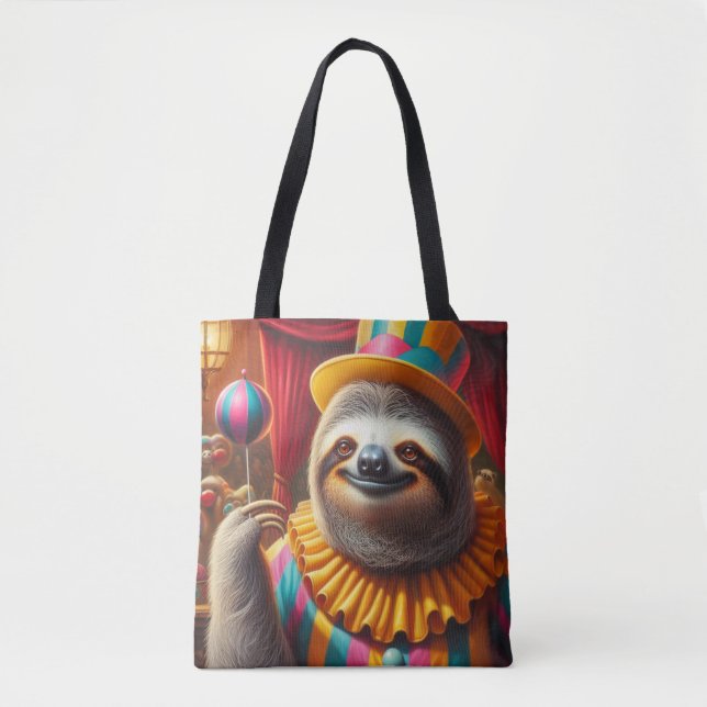 Sloth Clown Tygkasse (Framsida)