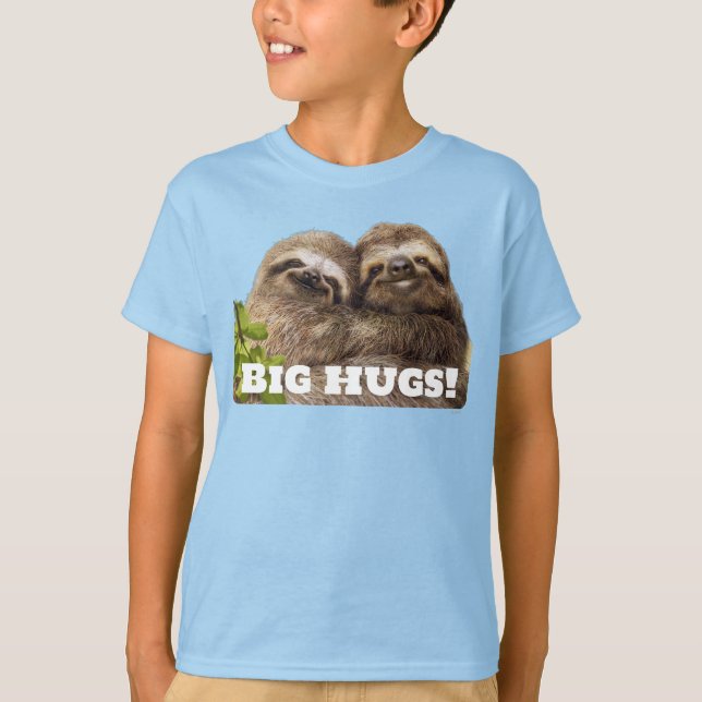 Sloth Couple T Shirt (Framsida)