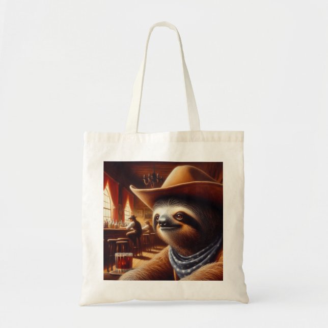 Sloth Cowboy i Saloon Tygkasse (Framsidan)