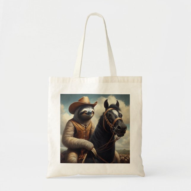 Sloth Cowboy Tygkasse (Framsidan)