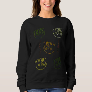 Sloth Crazy Kärlek T Shirt