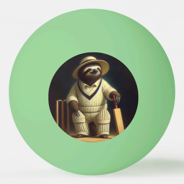 Sloth Cricket Player Pingisboll (Framsidan)