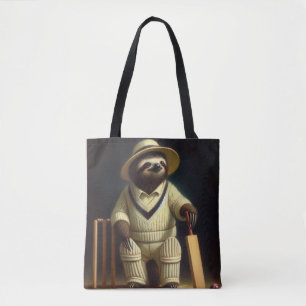 Sloth Cricket Player Tygkasse