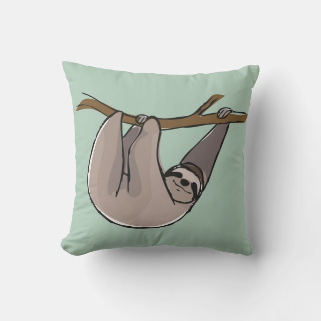 Sloth Cushion Kudde (Framsida)