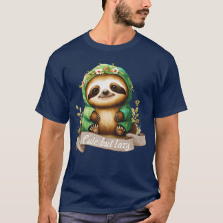 Sloth Cut but lazy in a sports sweatshirt boy frie T Shirt