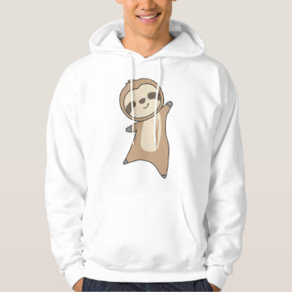Sloth Cute Animals För barn Funny Sloths Hoodie