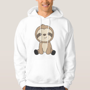 Sloth Cute Animals För barn Funny Sloths Hoodie