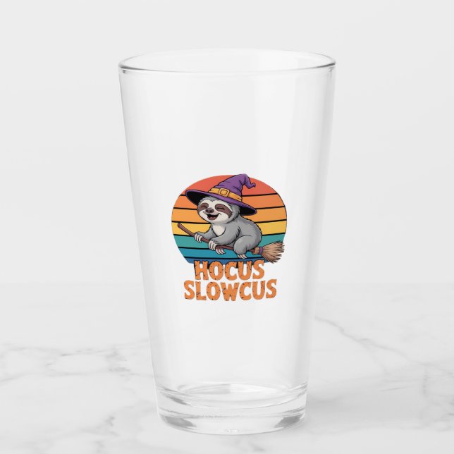 Sloth Cute Witch Funny Halloween Essential T-Shirt Glaskopp (Framsida)