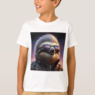 Sloth Cyberpunk T Shirt