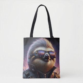 Sloth Cyberpunk Tygkasse