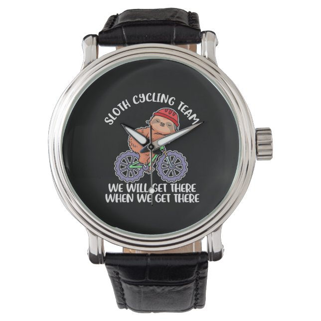 Sloth Cycling Team Armbandsur (Framsida)