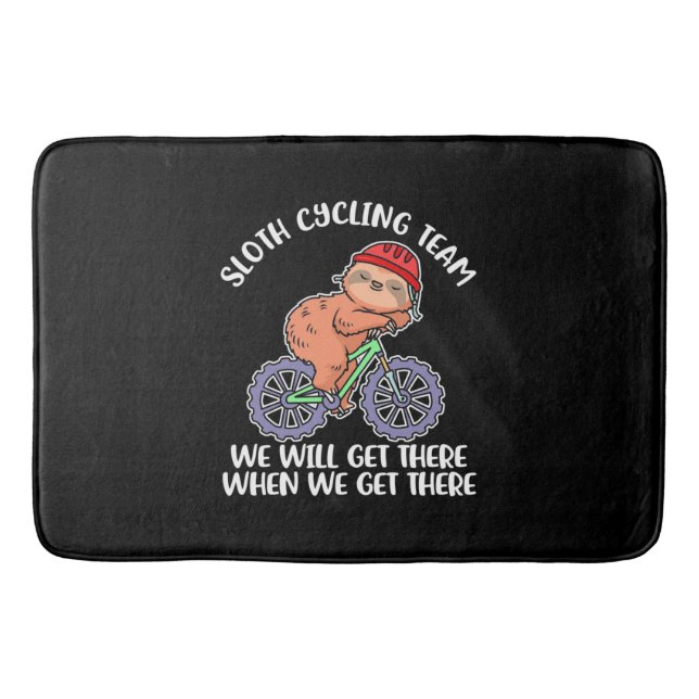 Sloth Cycling Team Badrumsmatta (Framsidan)