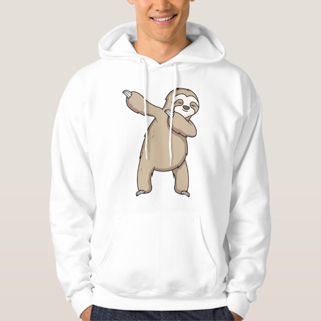Sloth Dab Hoodie (Framsida)