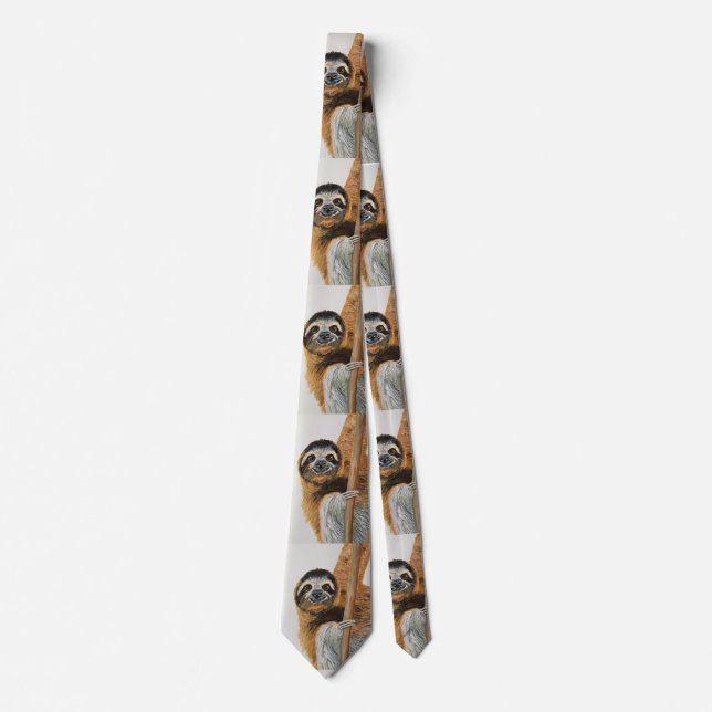 Sloth design tie slips (Framsida)