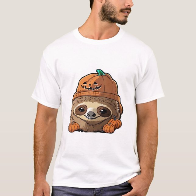 Sloth espuki sison halloween Classic T-Shirt (Framsida)