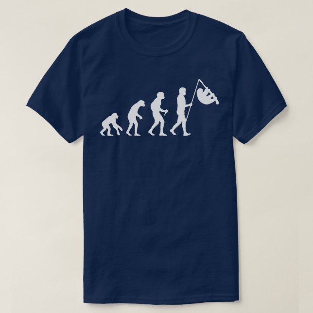 Sloth Evolution T Shirt (Design framsida)