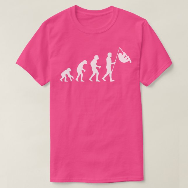 Sloth Evolution T Shirt (Design framsida)