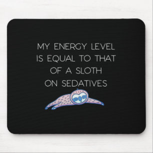 Sloth Fibro Lupus Chronic Fatigue Spoonie Sömnig S Musmatta