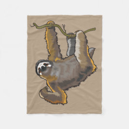 sloth fleecefilt