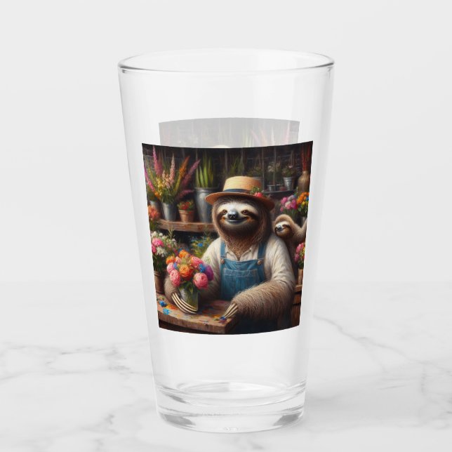 Sloth Florist Glaskopp (Framsida)