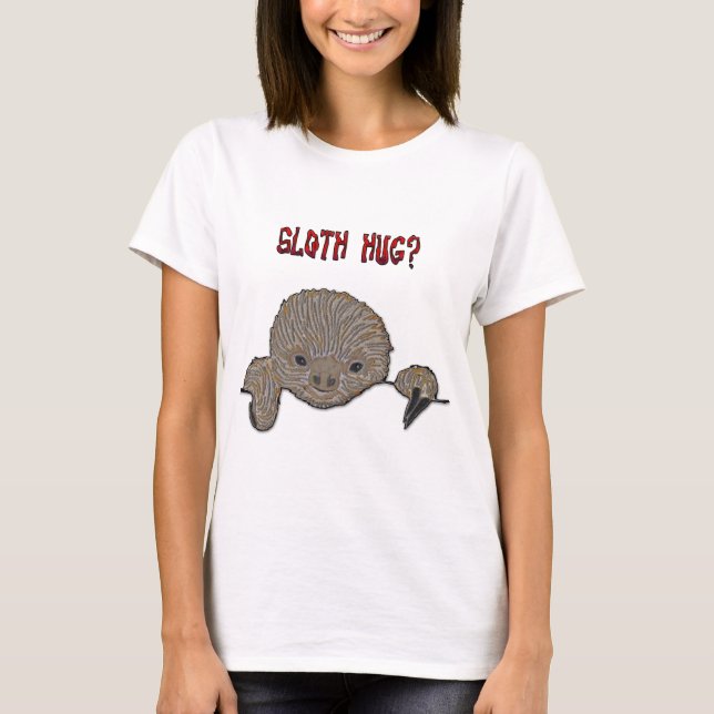 Sloth för Slothkrambaby T Shirt (Framsida)