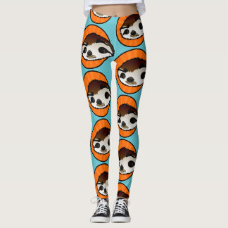 SLOTH GRAPHIC MÖNSTER LEGGINGS