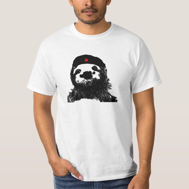 Sloth Guevara (ny version) Tee Shirt (Framsida)