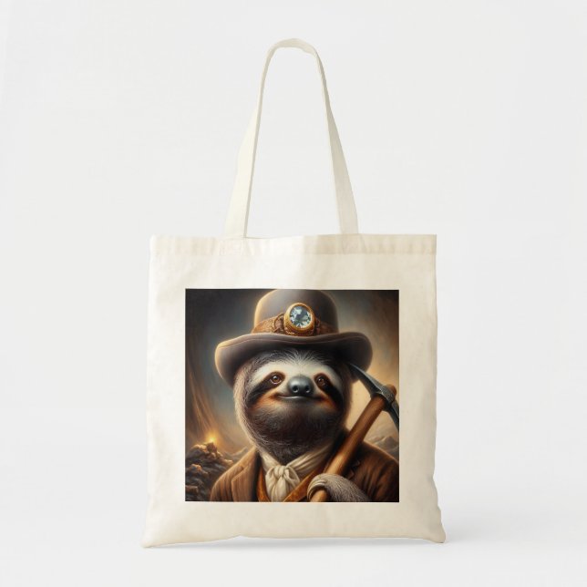 Sloth Guld Miner Tygkasse (Framsidan)