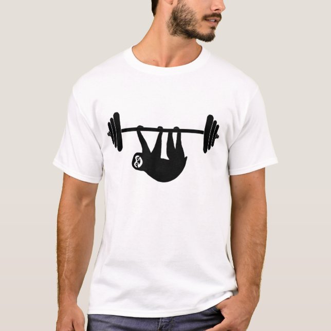 Sloth Gym T T-shirt (Framsida)
