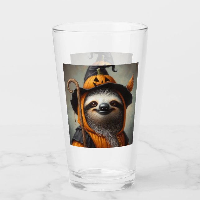 Sloth Halloween Glaskopp (Framsida)