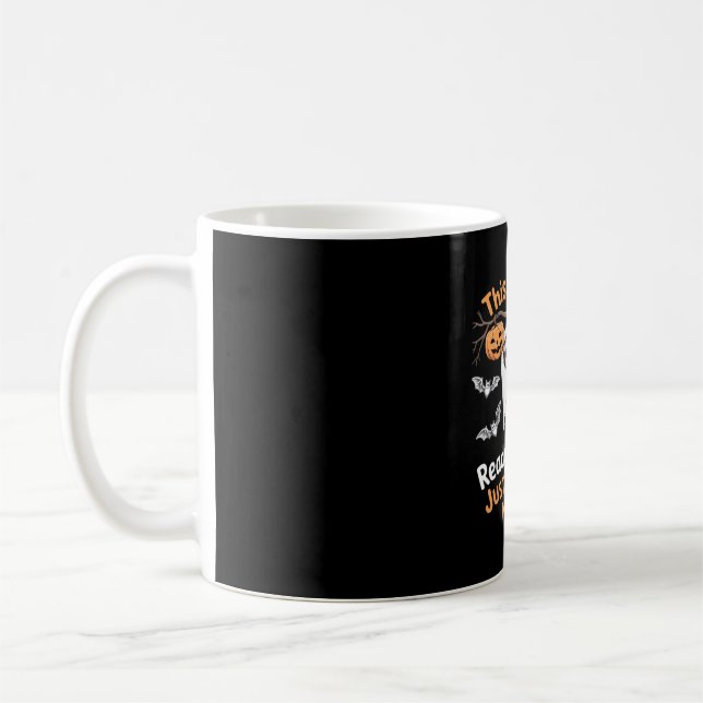 Sloth Halloween Sloths Cute Fladdermus Vampire Ess Kaffemugg (Vänster)