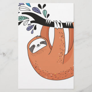 Sloth hängde in där