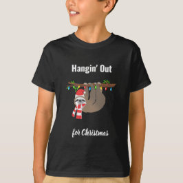 Sloth Hanging Out till jul T Shirt