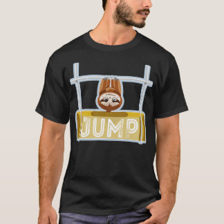 Sloth High Jump Athletics T Shirt