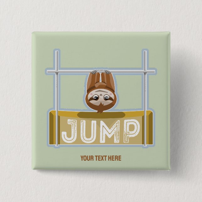 Sloth High Jump Knapp (Framsida)