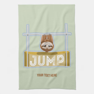 Sloth High Jump Kökshandduk