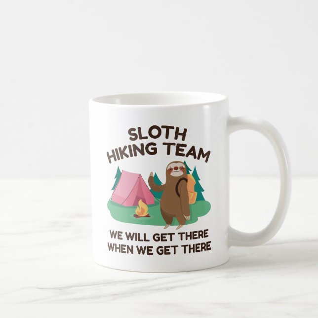 Sloth Hiking Team Kaffemugg (Höger)