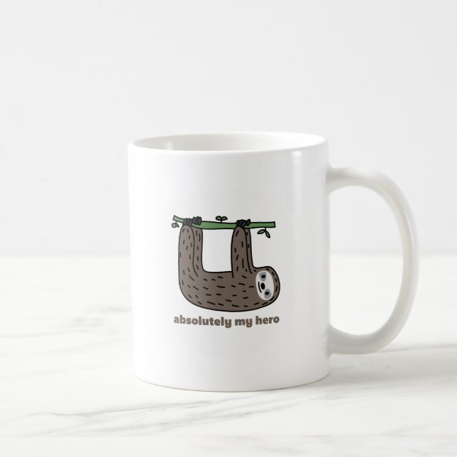 Sloth hjälten kaffemugg (Höger)