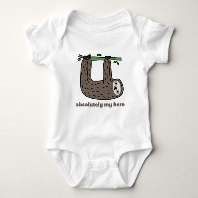 Sloth hjälten tröja (Framsida)