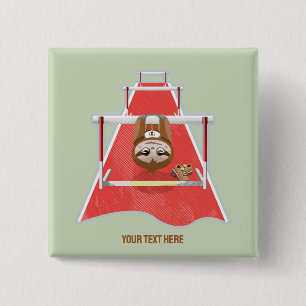 Sloth Hurdles tävling ateletics Knapp