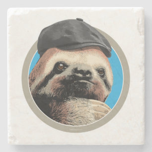 Sloth (i Baker Boy hat) Stenunderlägg