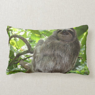 Sloth i träd lumbarkudde