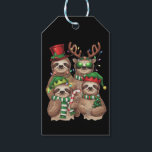 Sloth jul Merry Slothmas Sloth Älskare Gift Presentetikett<br><div class="desc">Sloth jul Merry Slothmas Sloth Älskare Gift</div>