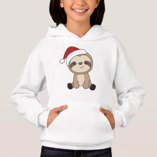 Sloth jul Snö Winter Animals Sloths Hoodie T Shirt