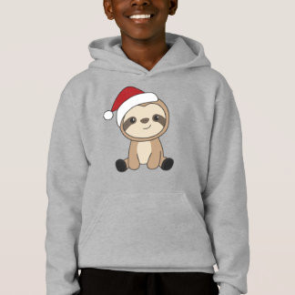 Sloth jul Snö Winter Animals Sloths Hoodie T Shirt