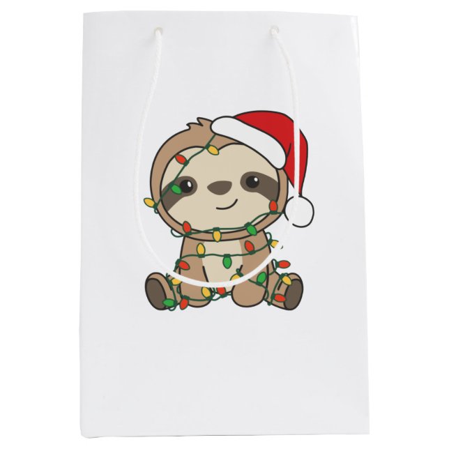 Sloth jul Winter Animals Sloths (Framsidan)