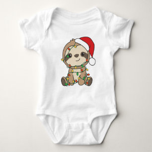 Sloth jul Winter Animals Sloths T Shirt