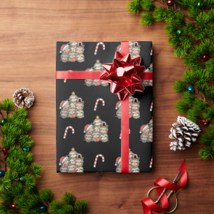 Sloth Julgran Funny Animal God jul Presentpapper