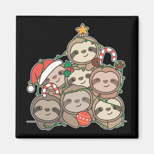 Sloth Julgran, Lundny, juvelmagnet Magnet
