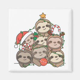 Sloth Julgran, Lundny, juvelmagnet Magnet
